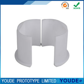 Small Amount Rapid Prototyping Services CNC  Machining White Plastic Part