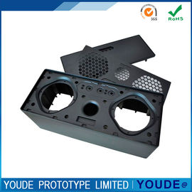 Small Batch Vacuum Casting Plastic Parts Black Color Rapid Prototyping Custom